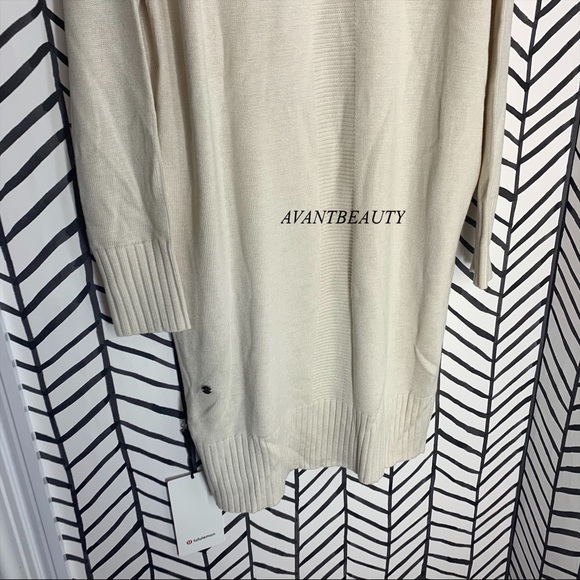 🔸 Lululemon softer still dress LTIV IVORY light - Picture 9 of 12